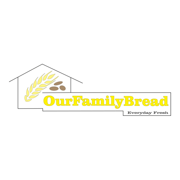 Our Family Bread Logo PNG Vector