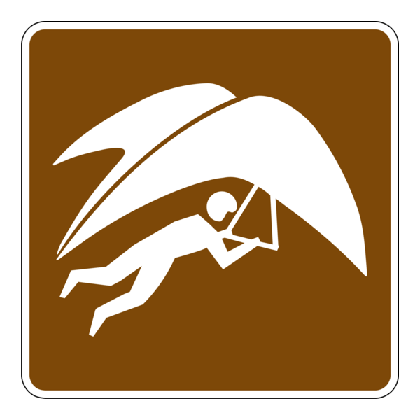 PARAGLIDING AREA SIGN Logo PNG Vector