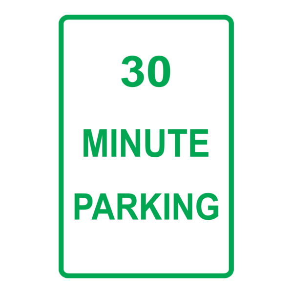 PARKING TRAFFIC SIGN Logo PNG Vector