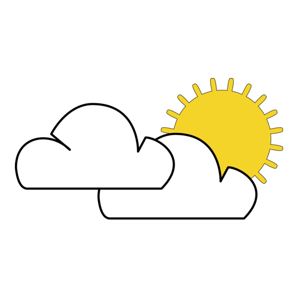 PARTLY SUNNY WEATHER Logo PNG Vector