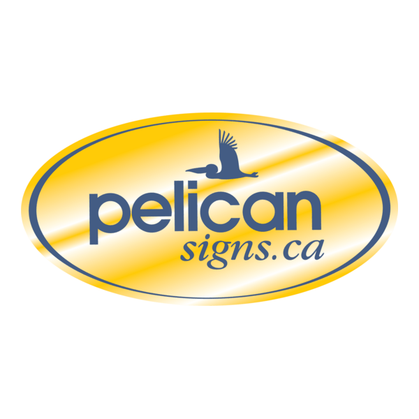 Pelican Signs Logo PNG Vector
