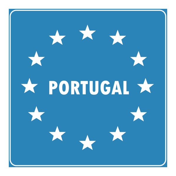 PORTUGAL ROAD SIGN Logo PNG Vector