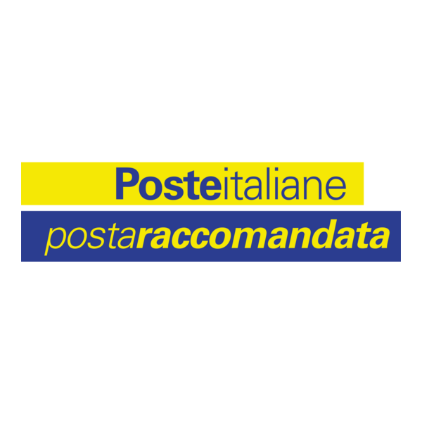 Poste Italiane Posta Raccomandata Logo PNG Vector