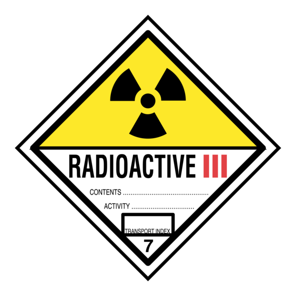 RADIOACTIVE CONTENTS SIGN Logo PNG Vector