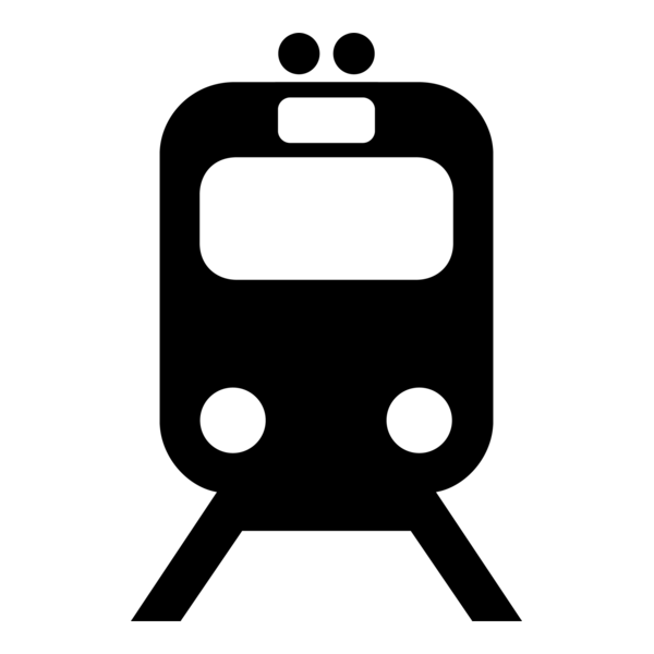 RAIL TRANSPORTATION SIGN Logo PNG Vector
