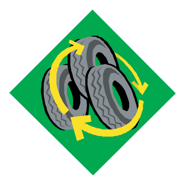 RECYCLE TIRES Logo PNG Vector