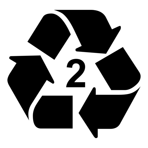 RECYCLING SYMBOL TYPE 2 Logo PNG Vector