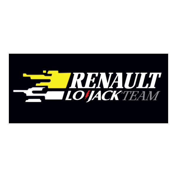 Renault LoJack Team Logo PNG Vector