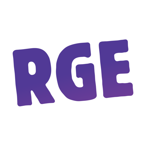 RGE reconnu garant de l'environnement Logo PNG Vector