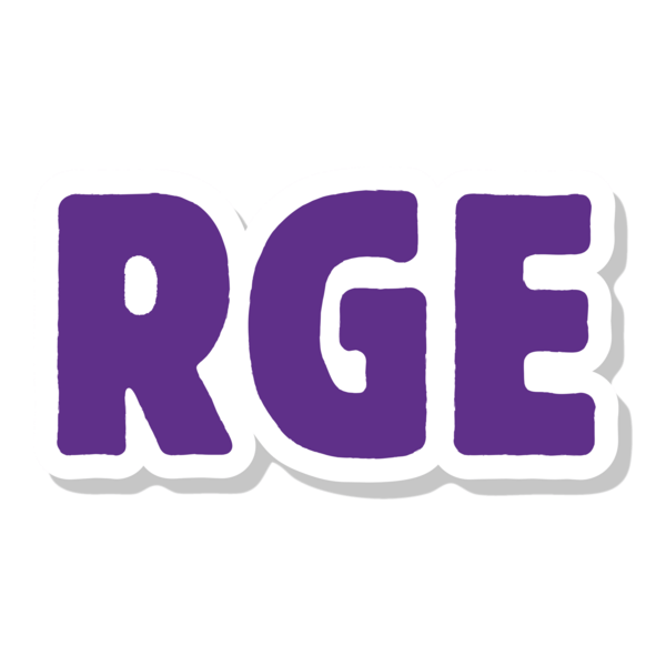 RGE reconnu garant de l'environnement Logo PNG Vector