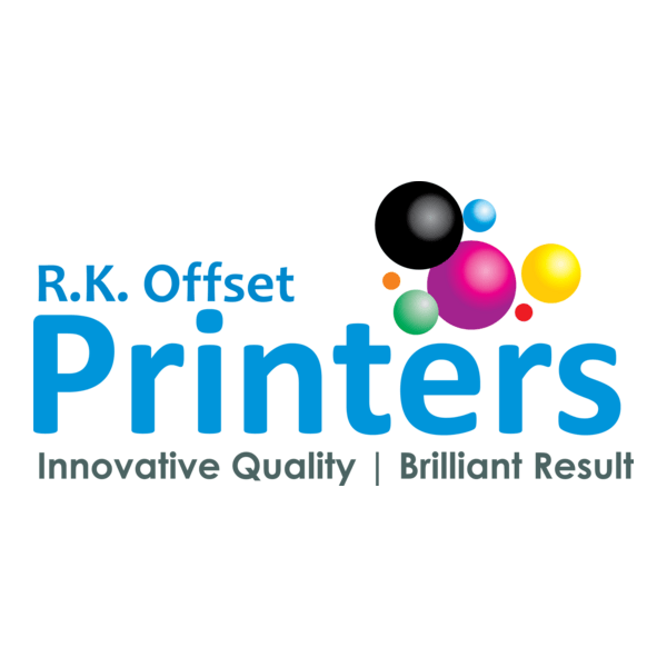 RK OFFSET Printers Logo PNG Vector