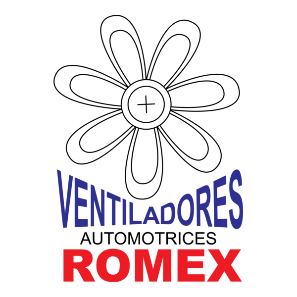 Romex Ventiladores Automotrices Logo PNG Vector