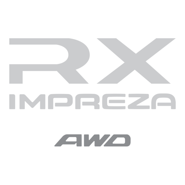 RX Impreza AWD Logo PNG Vector