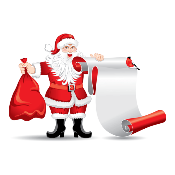 SANTA CLAUS CHRISTMAS Logo PNG Vector