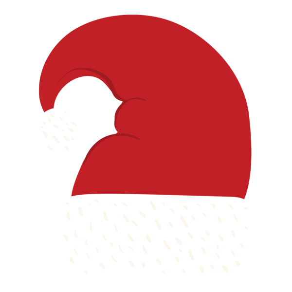 SANTA CLAUS HAT Logo PNG Vector