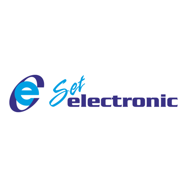 Set Electronic Logo PNG Vector