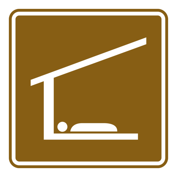 SHELTER TOURIST SIGN Logo PNG Vector