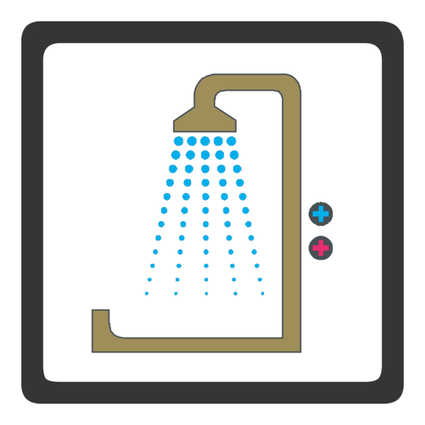 SHOWER PICTOGRAM Logo PNG Vector