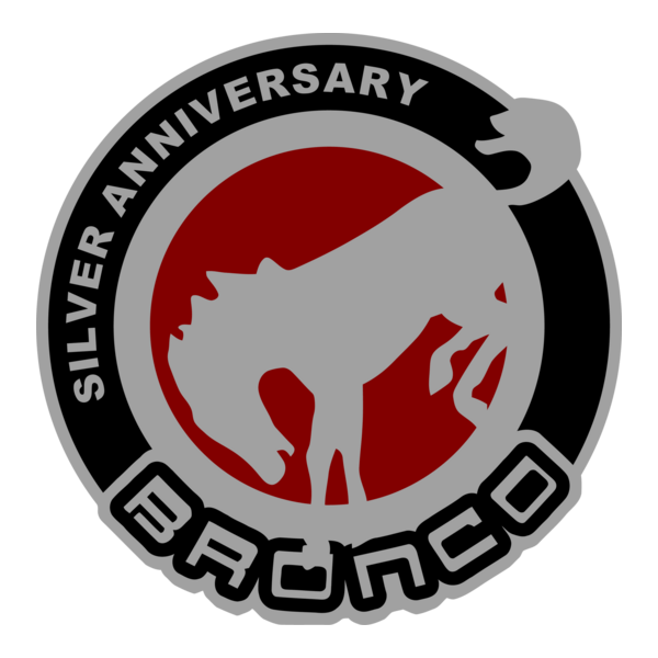 silver anniversary bronco Logo PNG Vector