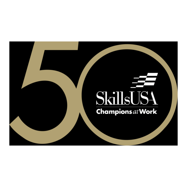 SkillsUSA's 50th Anniversary Logo PNG Vector