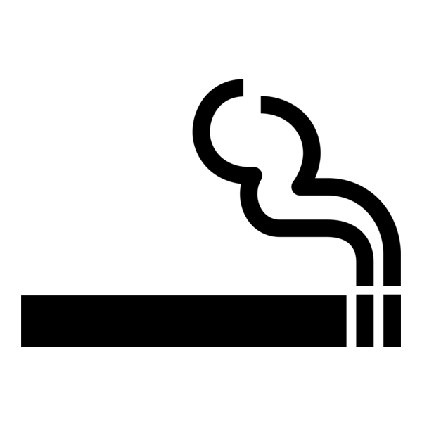 SMOKING AREA SIGN Logo PNG Vector