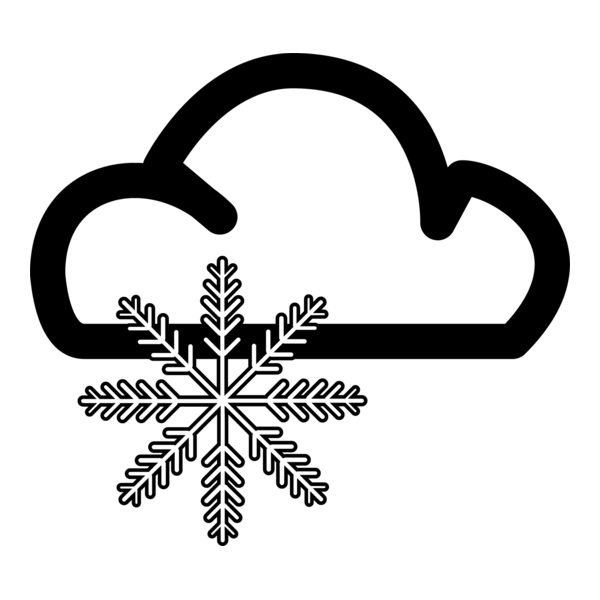 SNOW WEATHER SYMBOL Logo PNG Vector