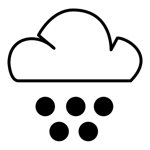 SNOWFALL WEATHER SYMBOL Logo PNG Vector