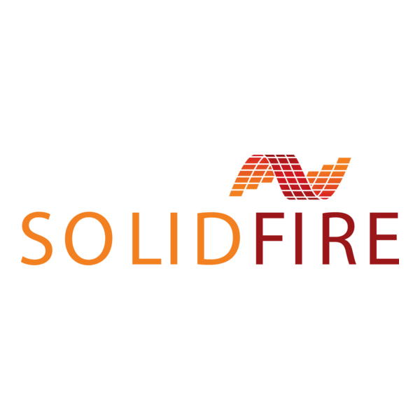 Solid Fire Logo PNG Vector