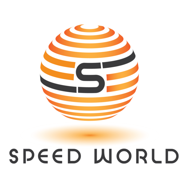 Speed World Logo PNG Vector