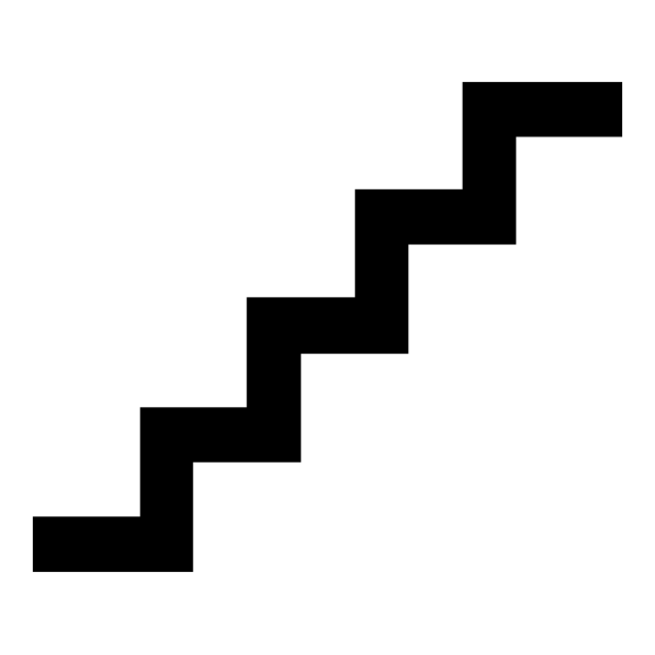 STAIRS TOURIST SYMBOL Logo PNG Vector