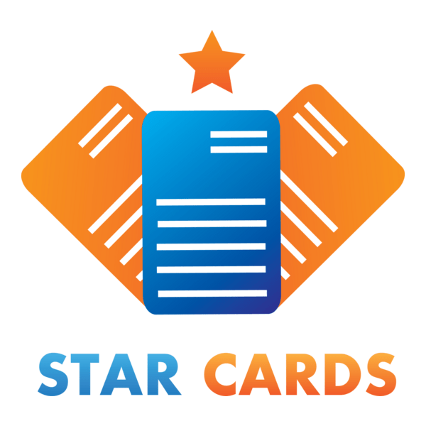 Star Cards Logo PNG Vector