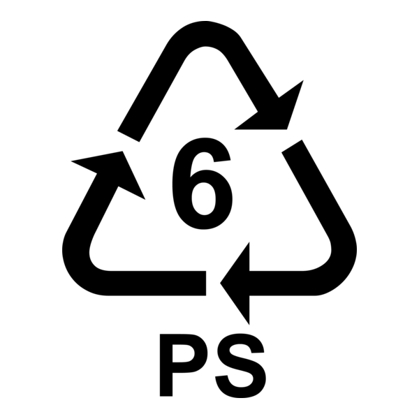 SYMBOL OF POLYSTYRENE 6 Logo PNG Vector