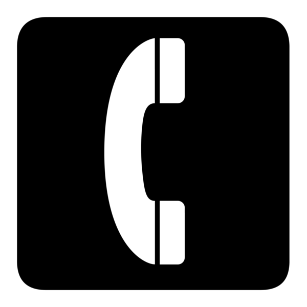 TELEPHONE SYMBOL Logo PNG Vector