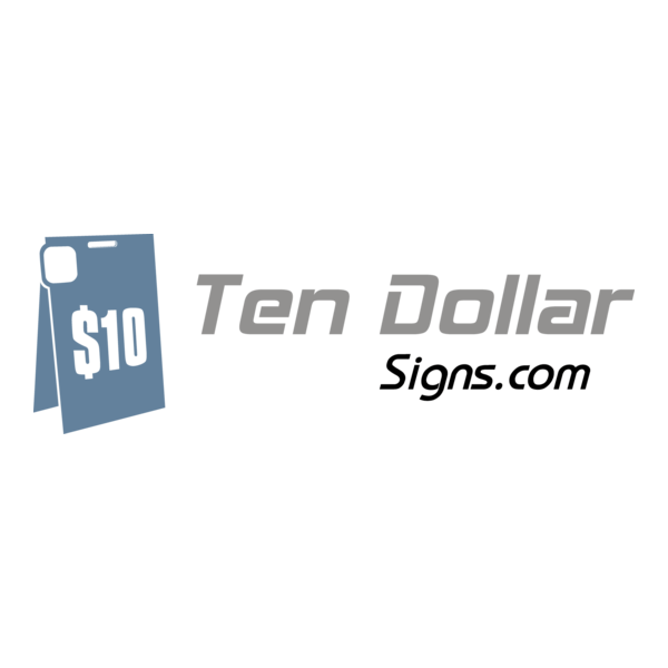Ten Dollar Signs Logo PNG Vector