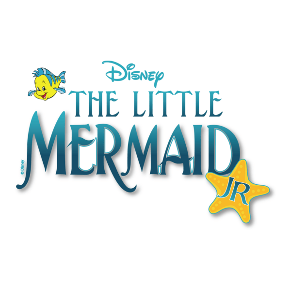 The Little Mermaid Jr Logo PNG Vector