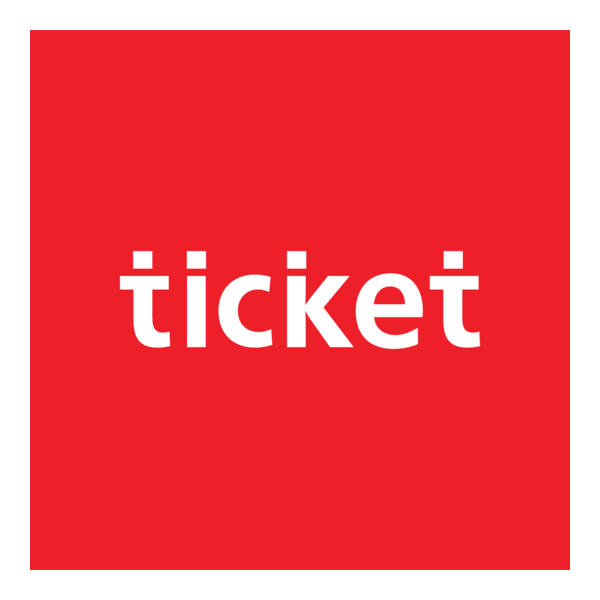 Ticket Design Logo PNG Vector