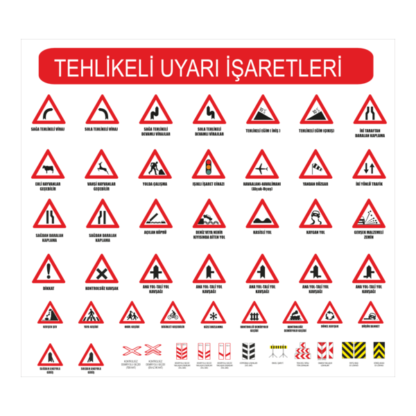 Trafik işaretleri Logo PNG Vector
