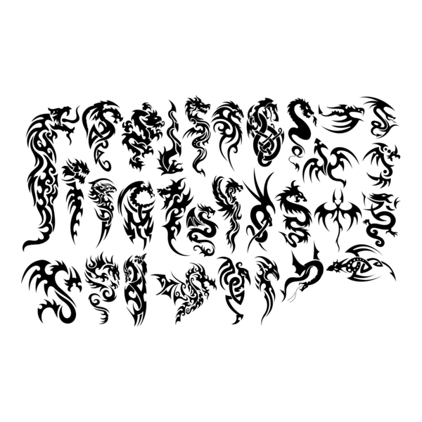 Tribal 4 Logo PNG Vector