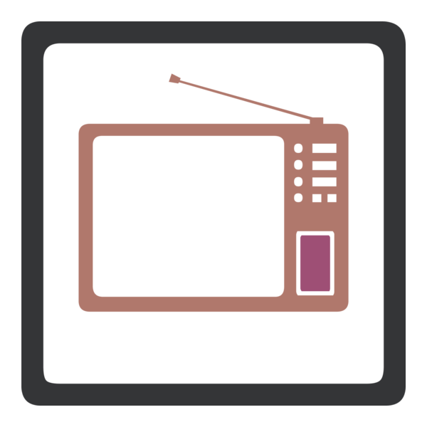 TV SET Logo PNG Vector