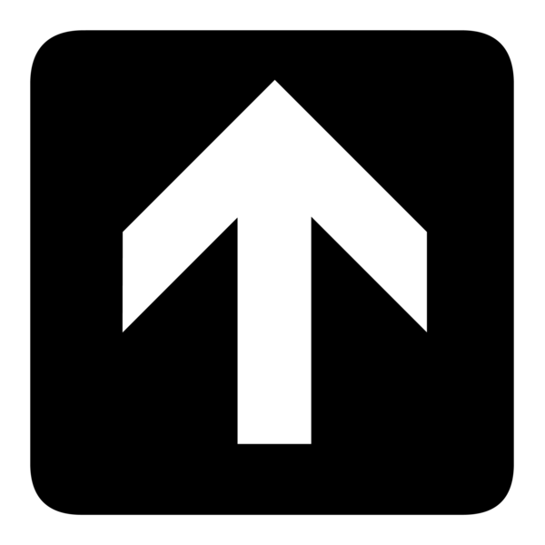 UP ARROW SIGN Logo PNG Vector