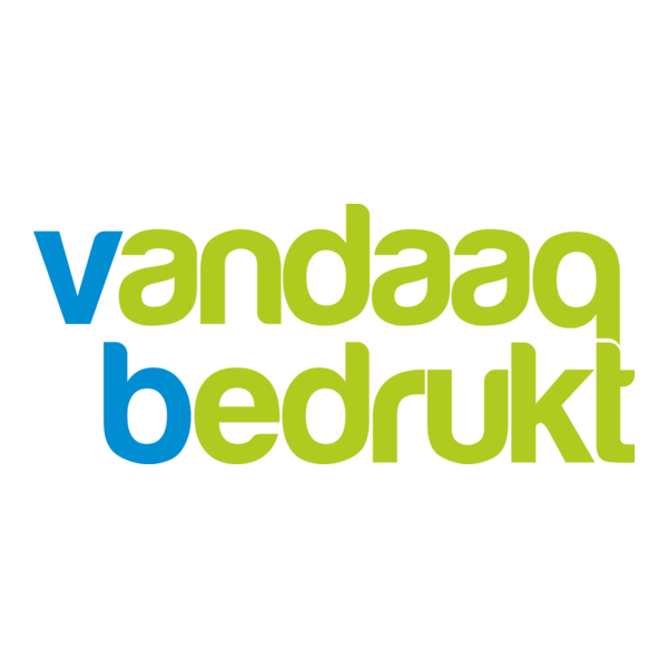 Vandaag Bedrukt Logo PNG Vector