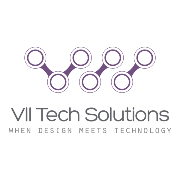 VII Tech Solutions Logo PNG Vector