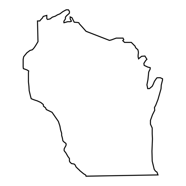 WISCONSIN MAP Logo PNG Vector