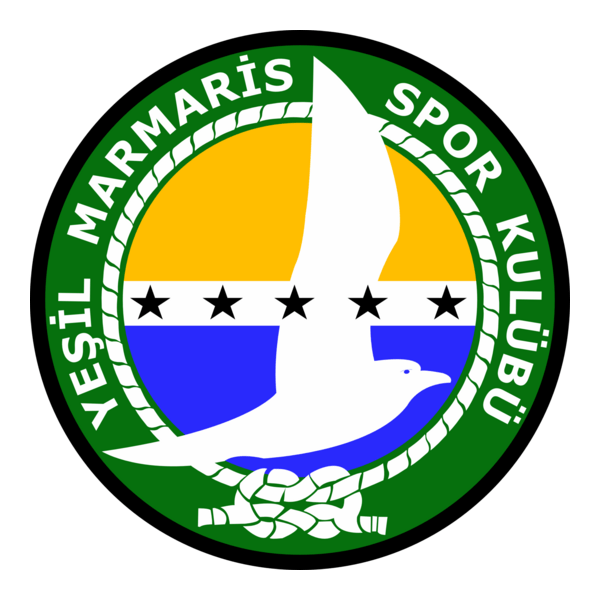 Yesil Marmaris Spor Logo PNG Vector
