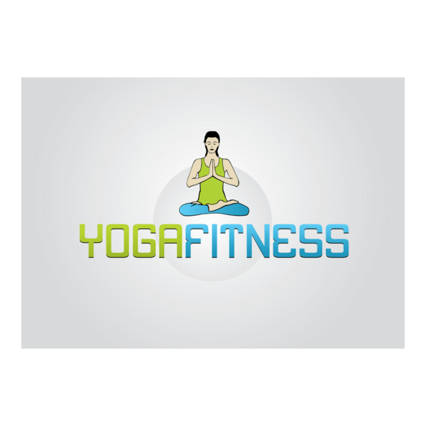 YOGA FITNESS DESIGN Logo PNG Vector