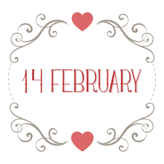 14TH OF FEBRUARY LABEL Logo PNG Vector