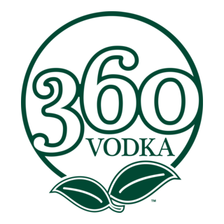 360 Vodka Logo PNG Vector