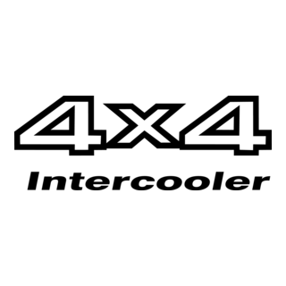 4x4 Intercooler Logo PNG Vector