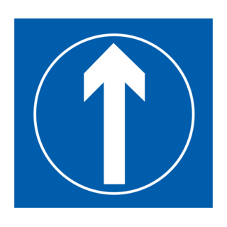 AHEAD ONLY SIGN Logo PNG Vector