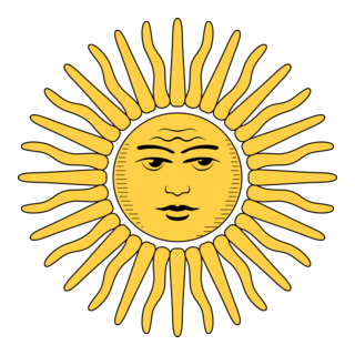 ARGENTINA SUN COAT OF ARMS Logo PNG Vector